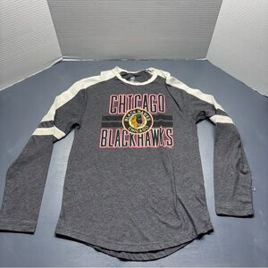 Chicago Black Hawks NHL Men's Long Sleeve Shirt Sz M